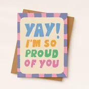 Daydream Prints Proud of You Card