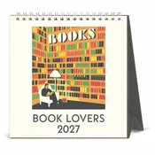 2027 Desk Calendar Book Lovers