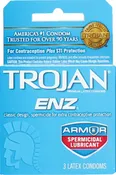 CONDOMS TROJAN ENZ SPM 6 3-PKS