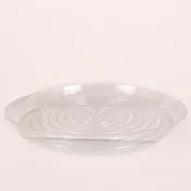 17" Clear Vinyl Plant Saucers