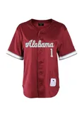 Alabama Crimson Tide Hype and Vice Ladies Cardinal Baseball Jersey