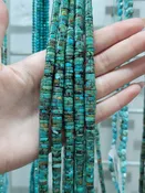AAA Grade Graduated Turquoise Heishi Beads