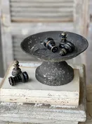 8" French Gray Botero Holder