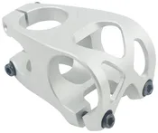 5DEV Aluminum 2-Bolt Stem - 40mm, 35mm Clamp (31.8 w/Included Shims), 0 Degree, 1-1/8", Raw