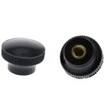 #10-32 x 3/4" O.D. Female Thread Clamping Knob - Knurled