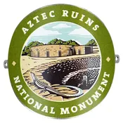 Aztec Ruins National Monument Hiking Stick Medallion