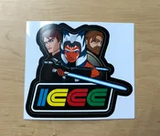 ICCC Clones Wars Sticker — IC Toys Nashville