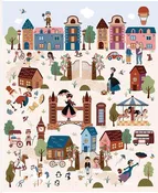 A Spoonful Of Sugar-36" Cherry Tree Lane Panel PD17089-PANEL