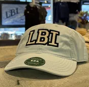 LBI | Adult Legacy Light Blue Hat with Initials — BREEZIN' UP
