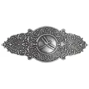 Hair Clip Barrette - Victorian Dragonfly 100mm
