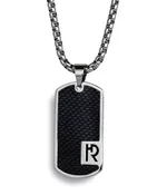 REYHAN HAKKI CLASSIC 925 SILVER BLACK OPAL TAG