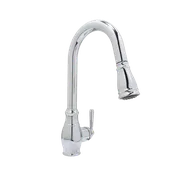 Isabelle Kitchen Classic Styled Pull Down Faucet Chrome