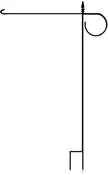 8207-Large Flag – Holder