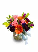 Colorburst Gerbera Vase