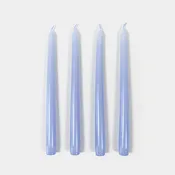 54 Celsius - Taper Candles (4 Pack) - 10" Tall, 8 Hr Burn, Lavender