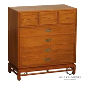 American Of Martinsville Mid Century Modern Tall Chest Of Drawers