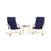 Kiddie Rocker Chair Set – Blue