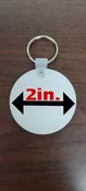 2 Inch Sublimation Key Chain