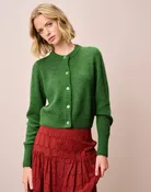 Alpaca Textured Cardigan