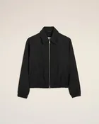 Blouson rembourré noir en laine Ami de Coeur