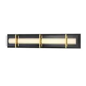 George Kovacs P1513-707-L Midnight Gold LED Light Bath -Sand Coal and Honey Gold