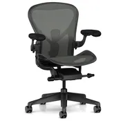 ハーマンミラー アーロンチェア  Aeron Chair Cサイズ グラファイト