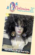 Black $7 Queen Wooden Earrings | OptimismIC Wigs and Gifts