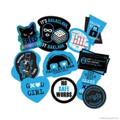 (10-Pack) Lights Out Decals
