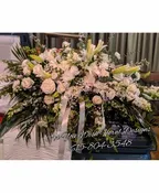 ALL WHITE CASKET SPRAY