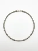 .925 Sterling Foxtail Choker Necklace · Jewelry · 15 1/2 inches · Silver