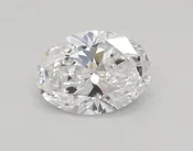 0.40 Carat Oval Cut Lab Grown Diamond VVS1 D