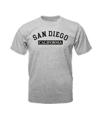 AET 1216 SD,CA D-1 Emb Gray Adult T- Shirt