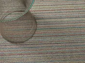 Chilewich 18X28 Shag Rug Skinny Stripe