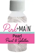 Pink & Main - Pearl Paint Splatter — paper & i