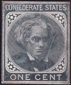 US Back Of Book – – Conferate States 6TC1 Var. Confederate States of America #6 – TCDF Mint F-VF Cut To Shape As Listed