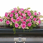 Peaceful Pink Casket Spray TMF-711