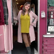 Boho Military Cardigan