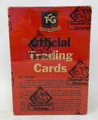 1956 Topps Davy Crocket Unopened Cello Box (Orange Back) (BBCE) (X1670)