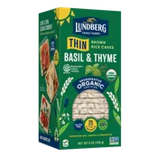 Organic Basil & Thyme Thin Rice Cakes