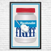 Classic Marshmallow Fluff Jar Print
