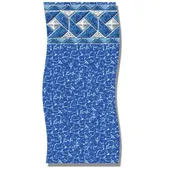 10' x 15' Oval Outlook Unibead Above Ground Pool Liner 25 Gauge