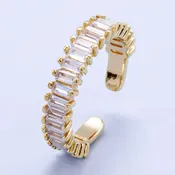 Adjustable Baguette Ring