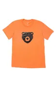 BEAR IYKYK ICON T-SHIRT; HEATHER ORANGE