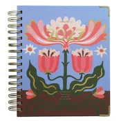 2027 Spiral Bound Planner by Idlewild | Folk Art Tulip