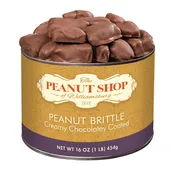 Chocolatey Peanut Brittle 16 oz.