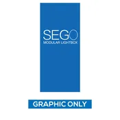 3.3 x 7.4ft. SEGO Modular Lightbox Display – Single-Sided Graphic Only