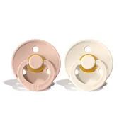 Bibs 2 Pack Pacifier Size 1 | Bibs CU110287-Ivory Blush