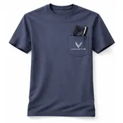 8th Generation Corvette Emblem Pocket T-shirt
