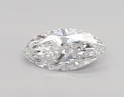 0.40 Carat Marquise Cut Lab Grown Diamond VVS2 D