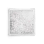 After The Storm Dec Pillow White and Silver